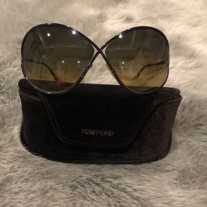 Tom Ford Lilliana Black Sunglasses